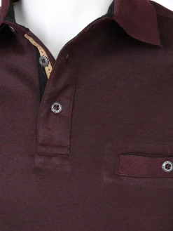 Herren Poloshirt mit Brusttasche