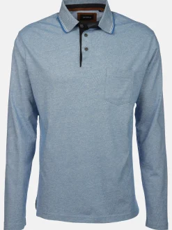 Herren Poloshirt mit langem Arm