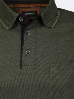 Herren Poloshirt mit langem Arm