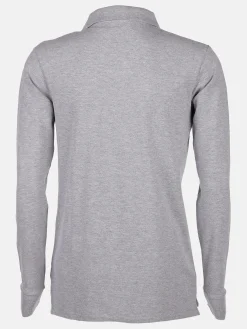 Herren Poloshirt mit langem Arm