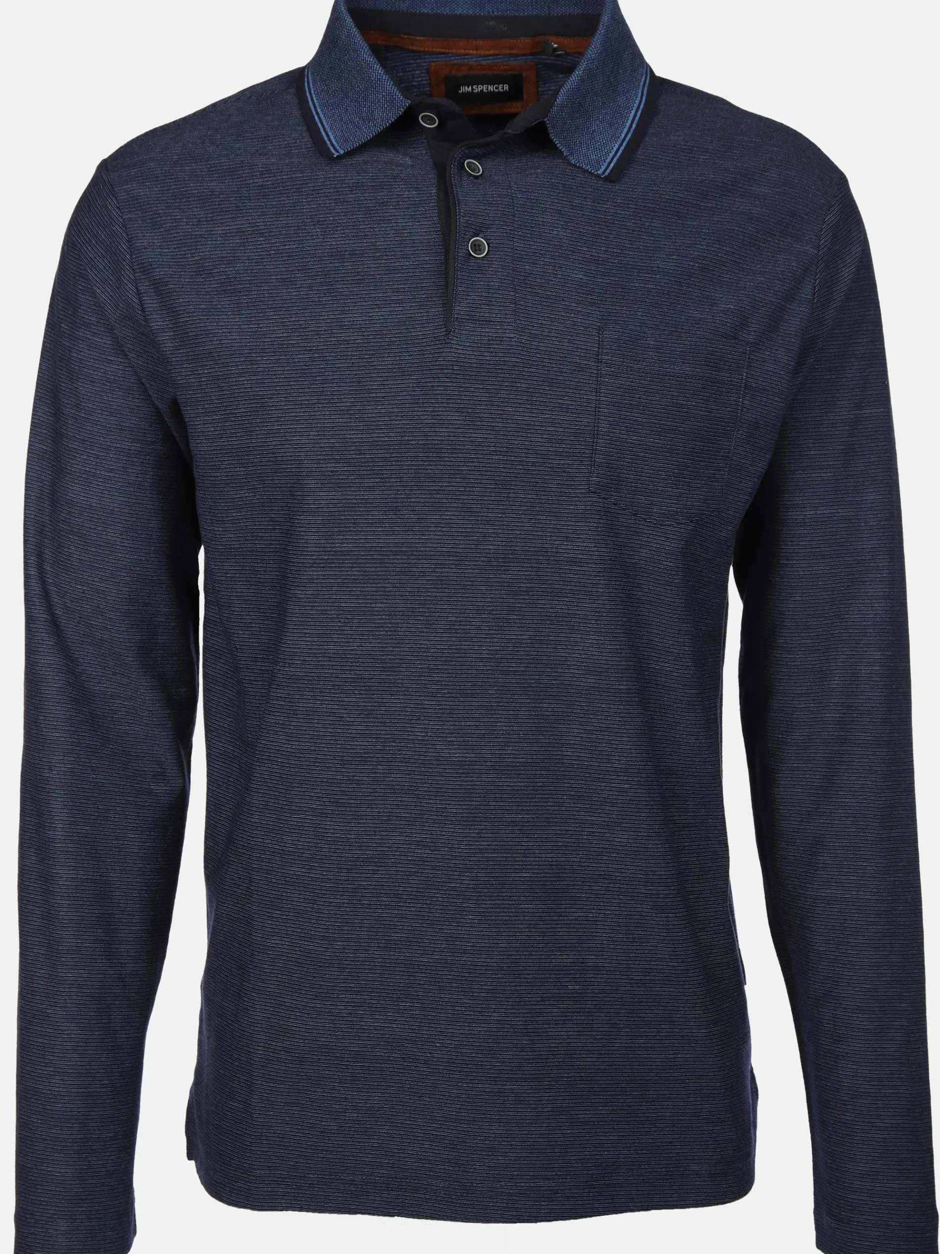 Herren Poloshirt mit langem Arm