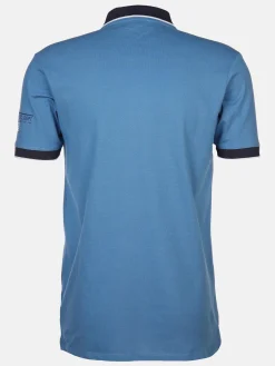 Herren Poloshirt mit Print