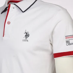 Herren Poloshirt mit Print