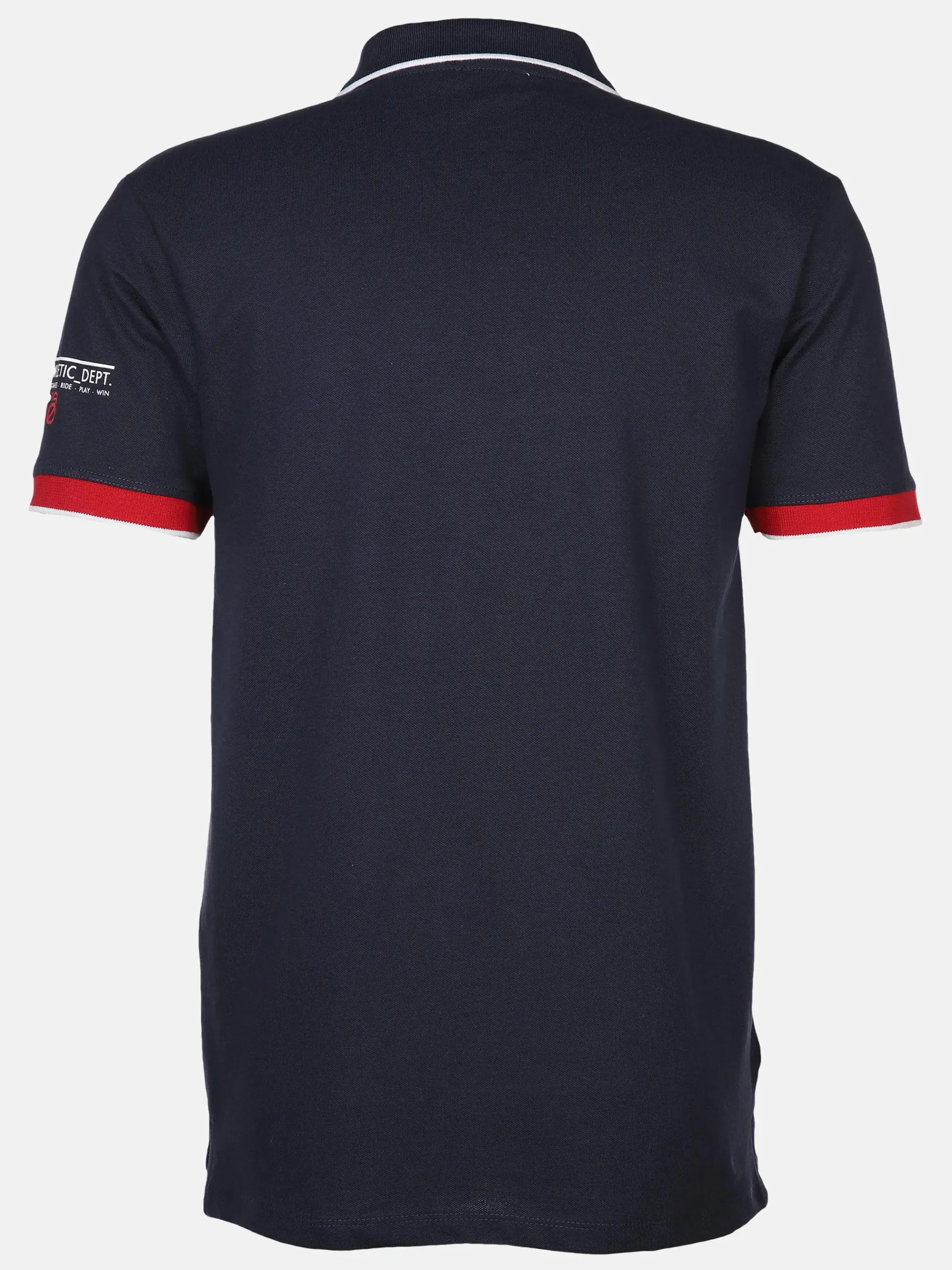 Herren Poloshirt mit Print