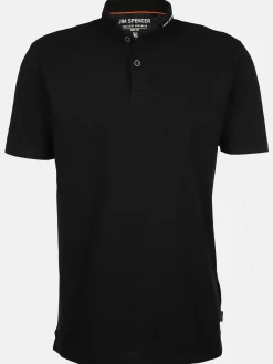 Herren Poloshirt mit Stehkragen