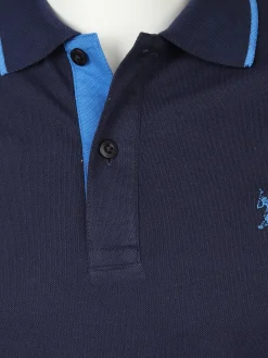 Herren Poloshirt mit Stickerei