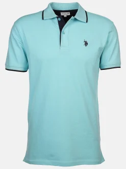 Herren Poloshirt mit Stickerei