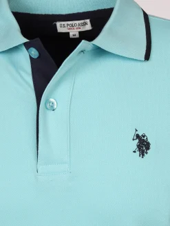 Herren Poloshirt mit Stickerei