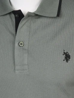 Herren Poloshirt mit Stickerei