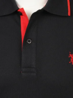 Herren Poloshirt mit Stickerei