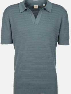 Herren Poloshirt mit Struktur