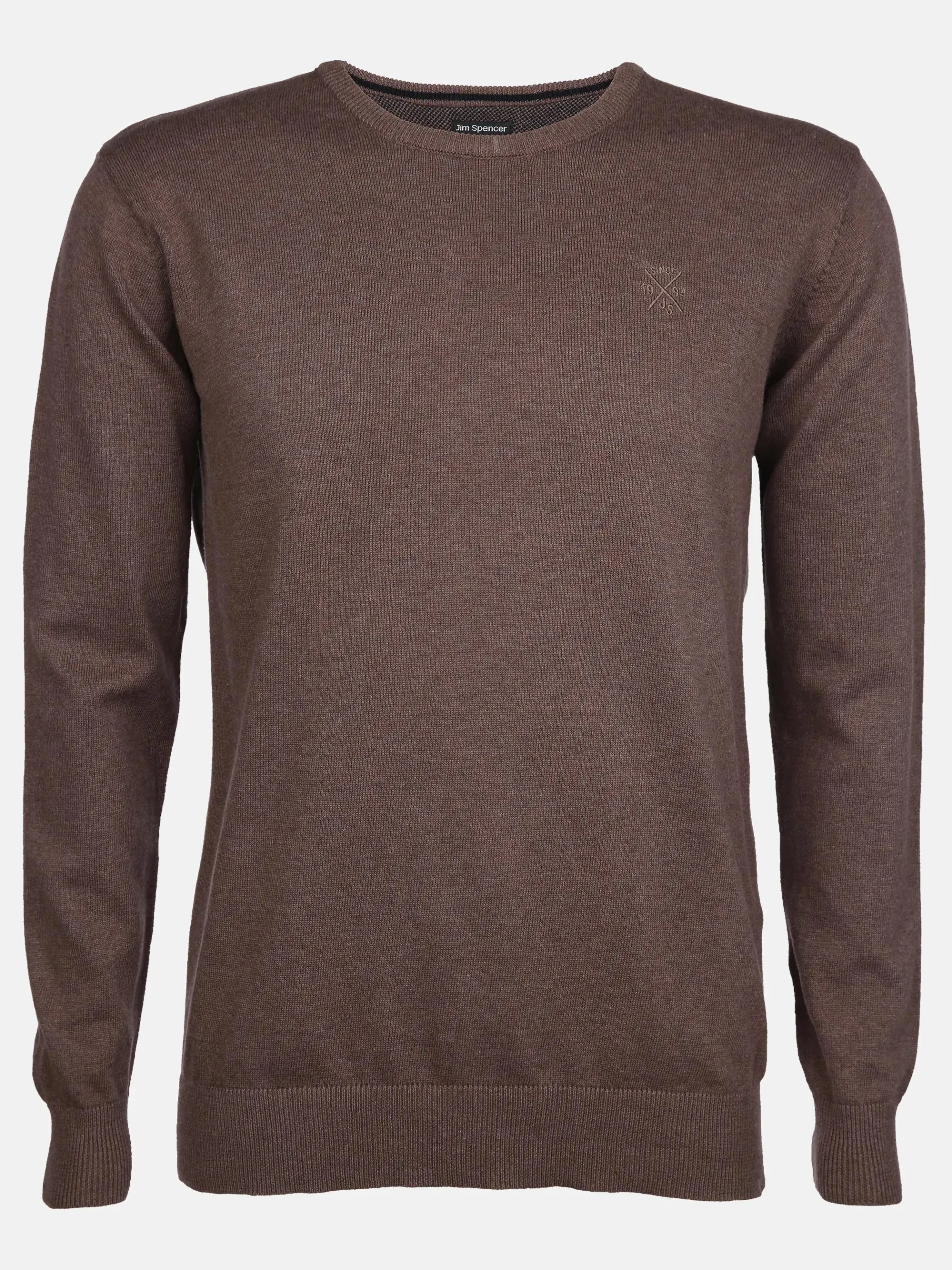 Herren Pullover unifarben