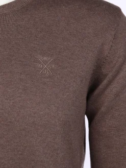 Herren Pullover unifarben