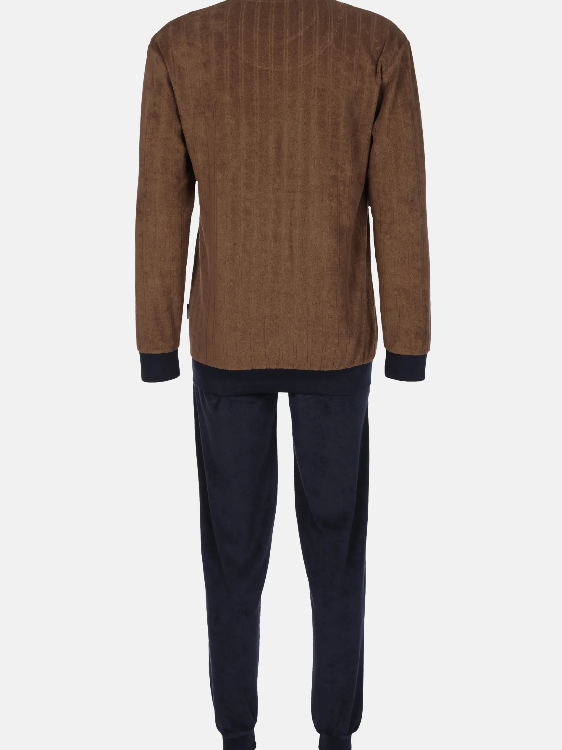 Herren Pyjama aus weichem Frottee