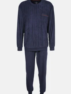 Herren Pyjama aus weichem Frottee
