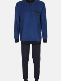 Herren Pyjama aus weichem Frottee