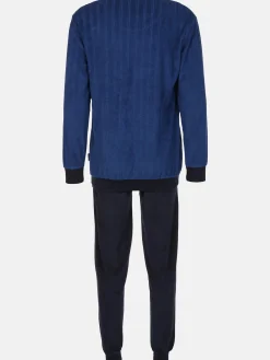 Herren Pyjama aus weichem Frottee