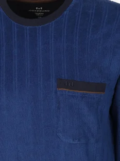 Herren Pyjama aus weichem Frottee