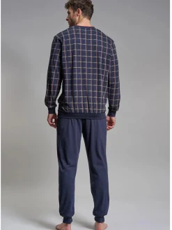 Herren Pyjama mit Print