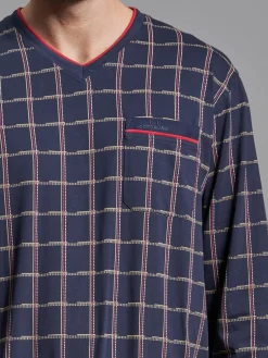 Herren Pyjama mit Print