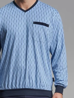 Herren Pyjame mit Print