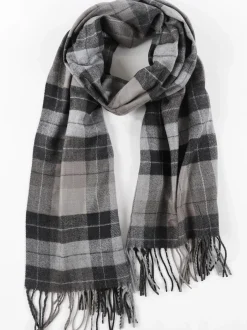 Herren Schal in karierter Optik