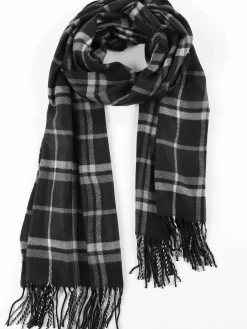 Herren Schal in karierter Optik