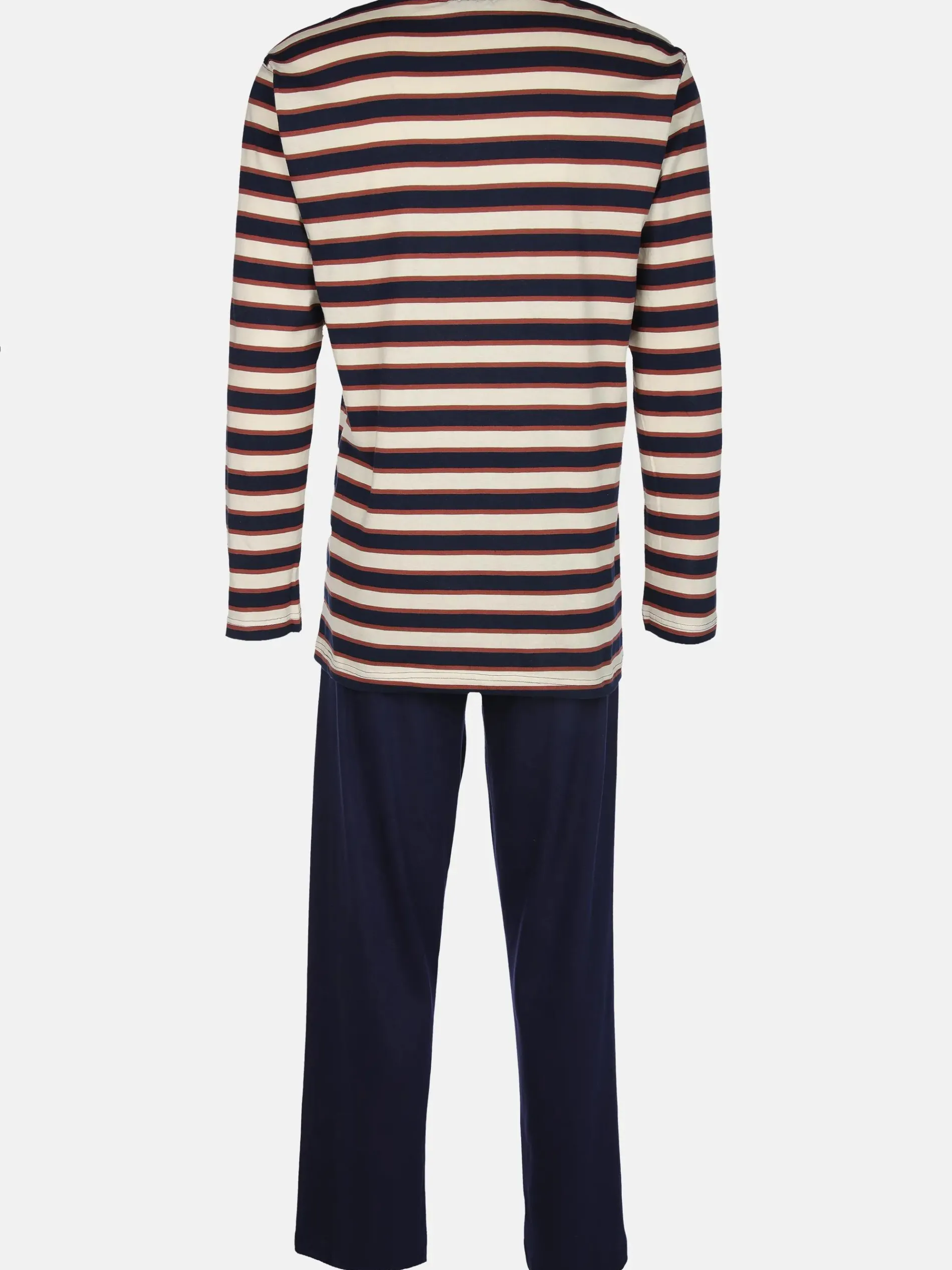 Herren Schlafanzug im Ringellook