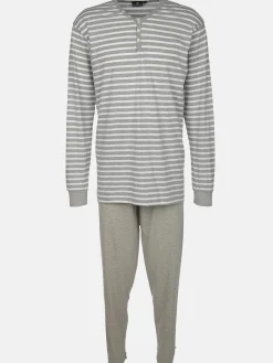 Herren Schlafanzug mit Streifenmuster