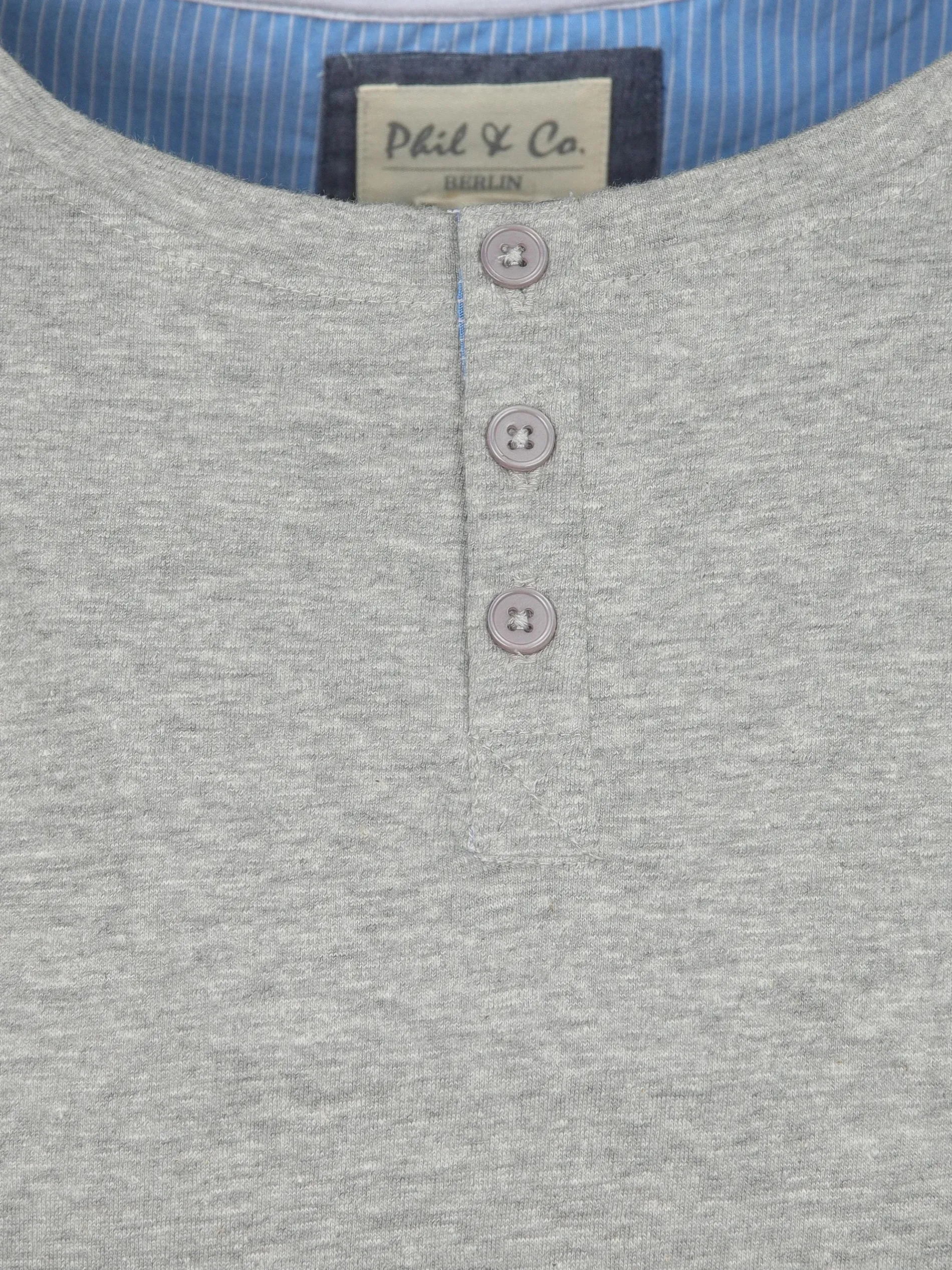 Herren Schlafshirt meliert