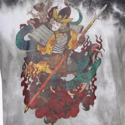 Herren Shirt im Batik Print mit coolem Motiv