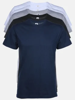 Herren Shirt im 5er Pack Kurzarm