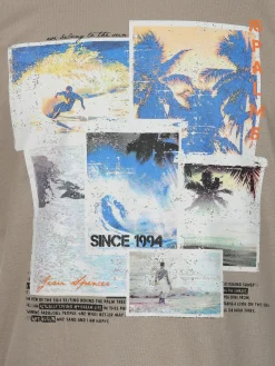 Herren Shirt mit Frontprint