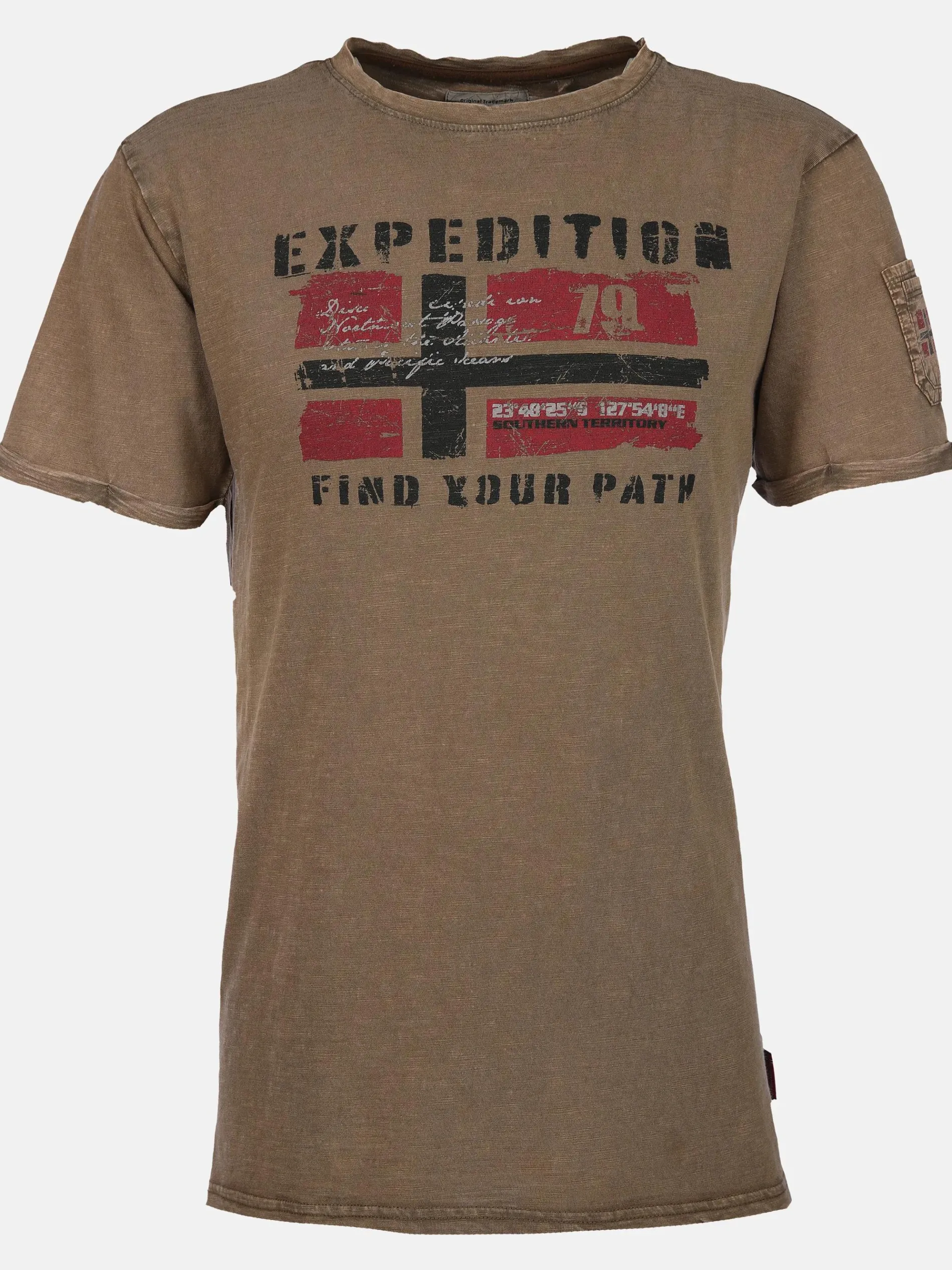 Herren Shirt mit Frontprint