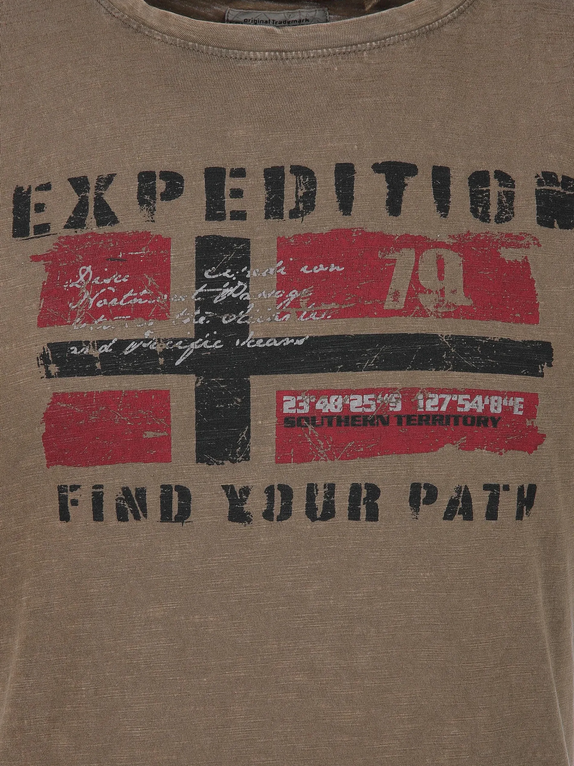 Herren Shirt mit Frontprint