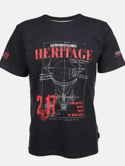 Herren Shirt mit Frontprint