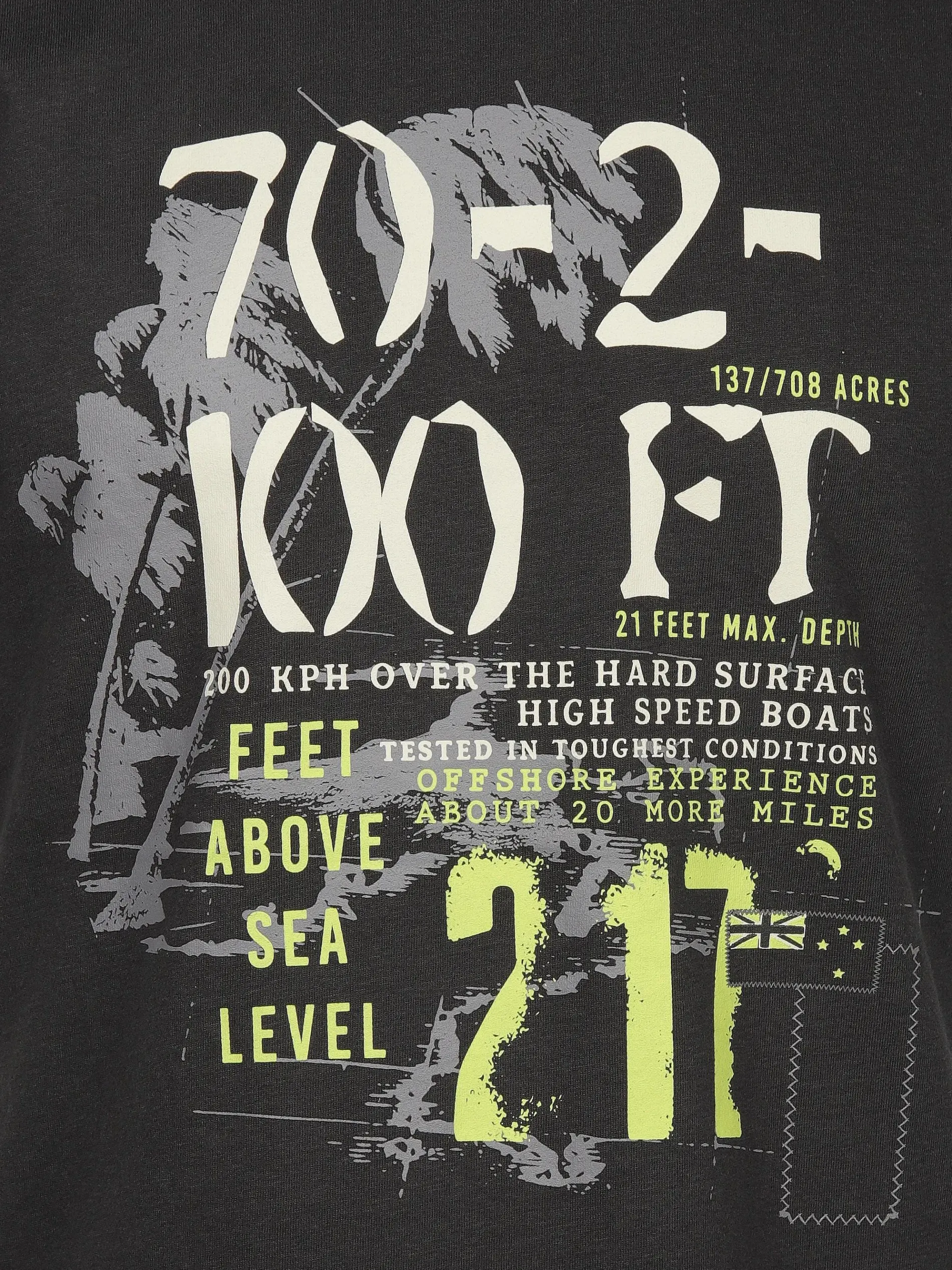 Herren Shirt mit Frontprint