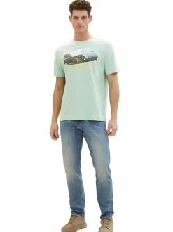 Herren Shirt mit Frontprint