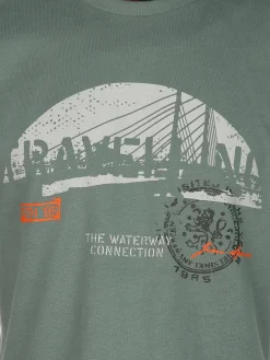 Herren Shirt mit Frontprint