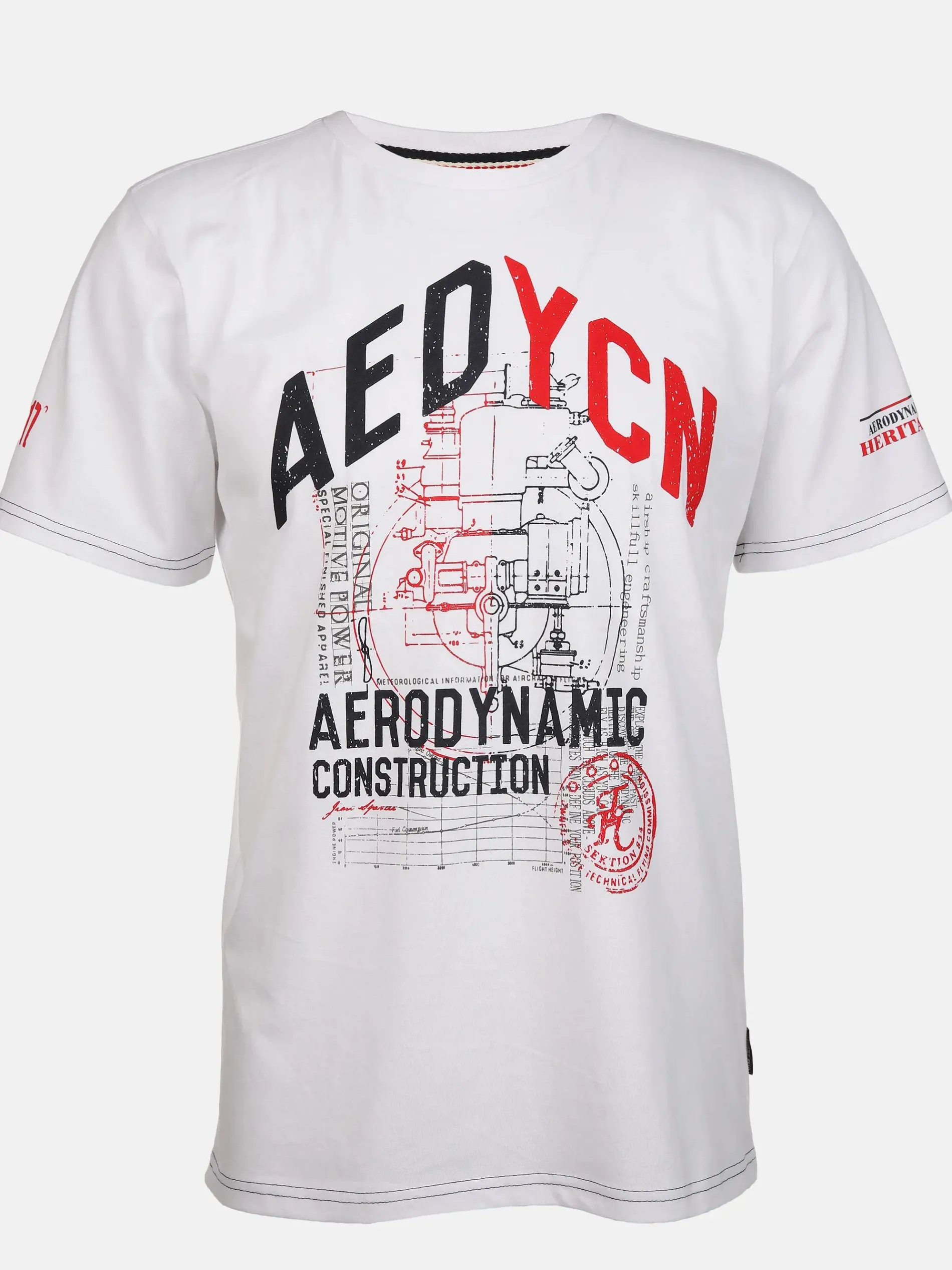 Herren Shirt mit Frontprint