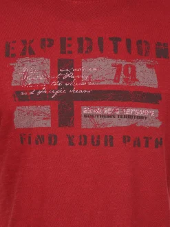 Herren Shirt mit Frontprint