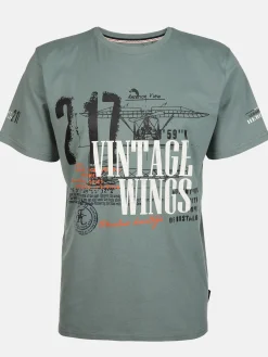 Herren Shirt mit Frontprint