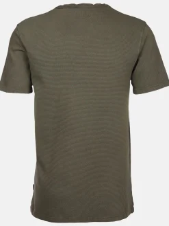 Herren Shirt mit Rippstruktur