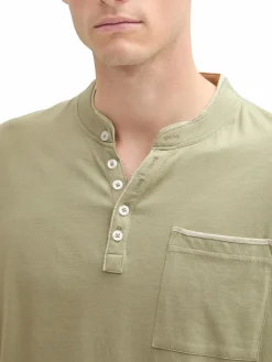 Herren Shirt mit Serafinoausschnitt