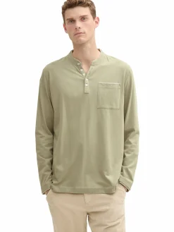 Herren Shirt mit Serafinoausschnitt