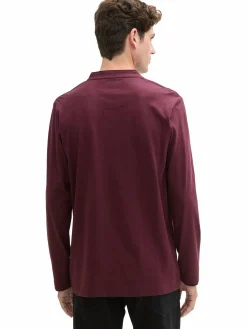 Herren Shirt mit Serafinoausschnitt