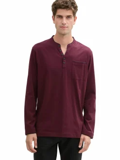 Herren Shirt mit Serafinoausschnitt