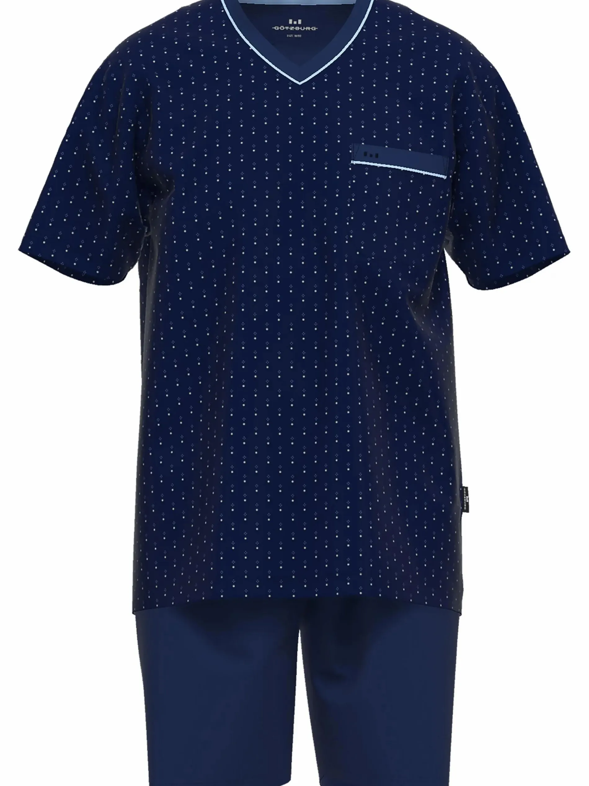 Herren Shorty mit V-Ausschnitt