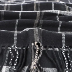 Herren Softacrylschal mit Muster