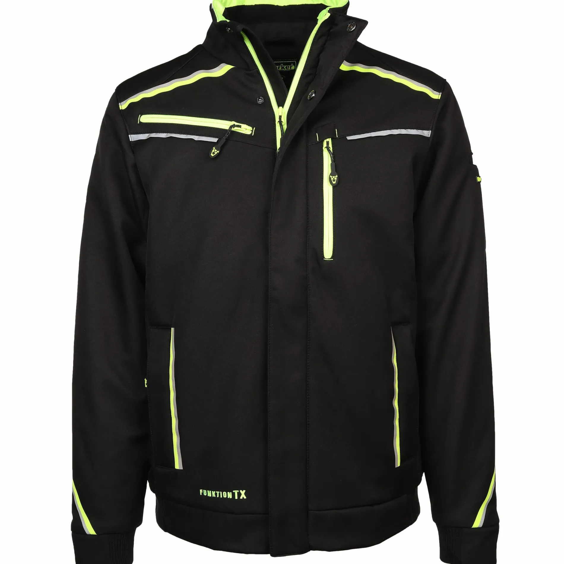 Herren Softshelljacke mit vielen Details